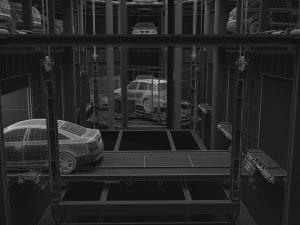 Stereo garage 3D Model