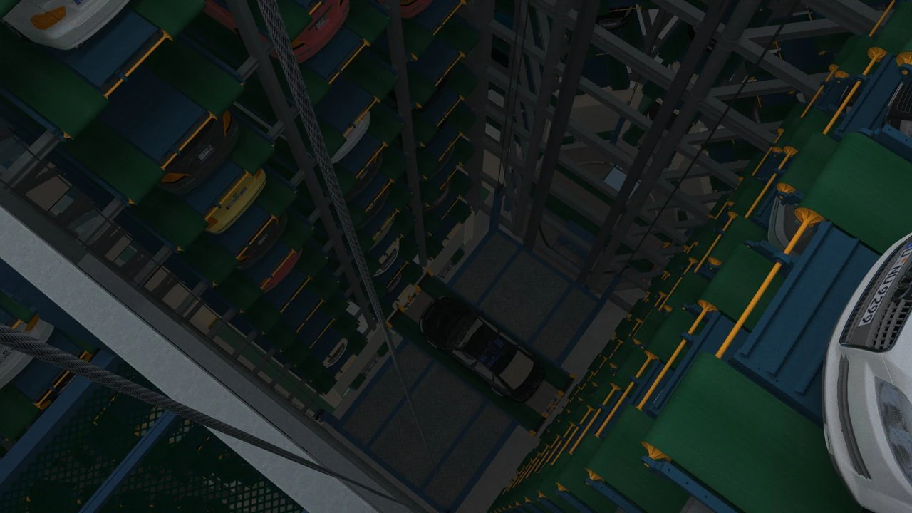Stereo garage 3D Model .c4d .max .obj .3ds .fbx .stl .blend 
