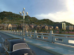 City building 3D Model