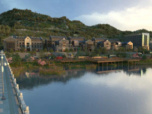 City building 3D Model
