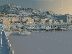 City building 3D 模型