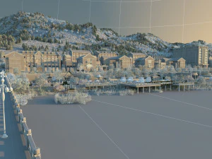 City building 3D Model
