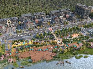 City building 3D Модель