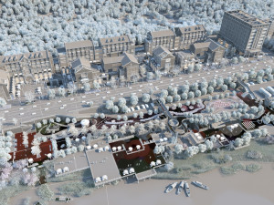 City building 3D Модель