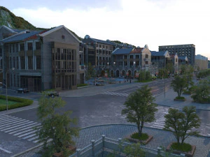 City building 3D Model