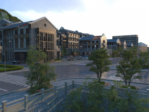 City building 3D Model