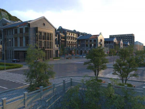City building 3D Model