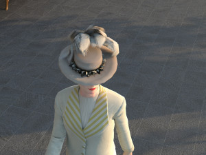 Filming scene 3D Model