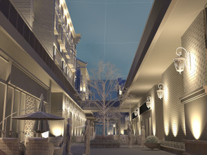 Ancient town 3D 模型