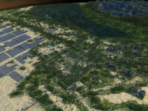 Energi matahari Model 3D