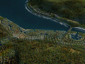 Lakeside 3D Model