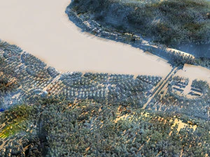 Lakeside 3D Model