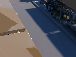 Fish market 3D Model