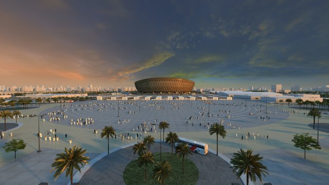 Stadium Modelo 3D .c4d .max .obj .3ds .fbx .stl .blend 