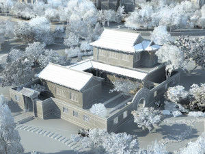 Villa 3D Model