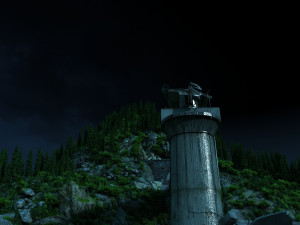 Broken bridge 3D 모델