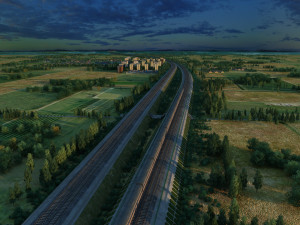 Train 3Dモデル