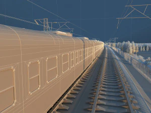 Train 3D Model