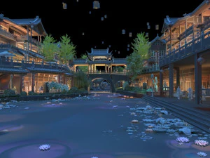 Ancient building 3D Model