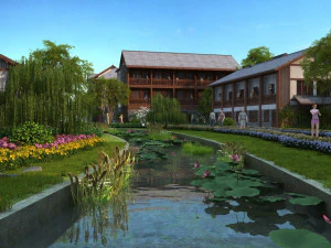 Altes Geb&auml;ude 3D Modell