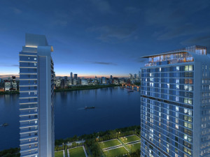 City night view Modelo 3D