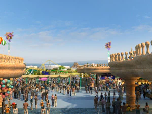 Amusement park 3D Model