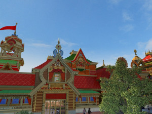 Amusement park Modello 3D