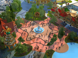 Amusement park 3D Model