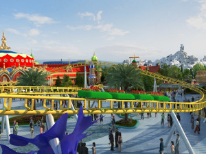 Amusement park Modello 3D