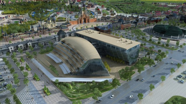 City building 3D Model .c4d .max .obj .3ds .fbx .stl .blend 