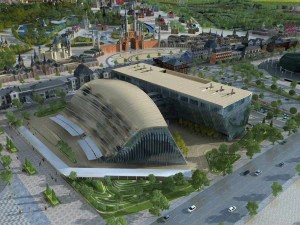 Pembangunan kota Model 3D