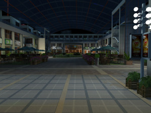 Shopping mall 3D 모델