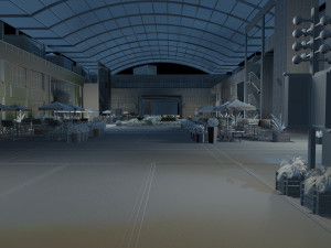 Shopping mall 3D 모델