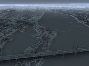 Yellow River 3D Model