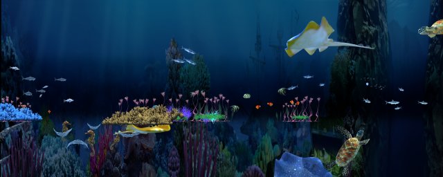 Seaside 3D-Modell .c4d .max .obj .3ds .fbx .stl .blend 