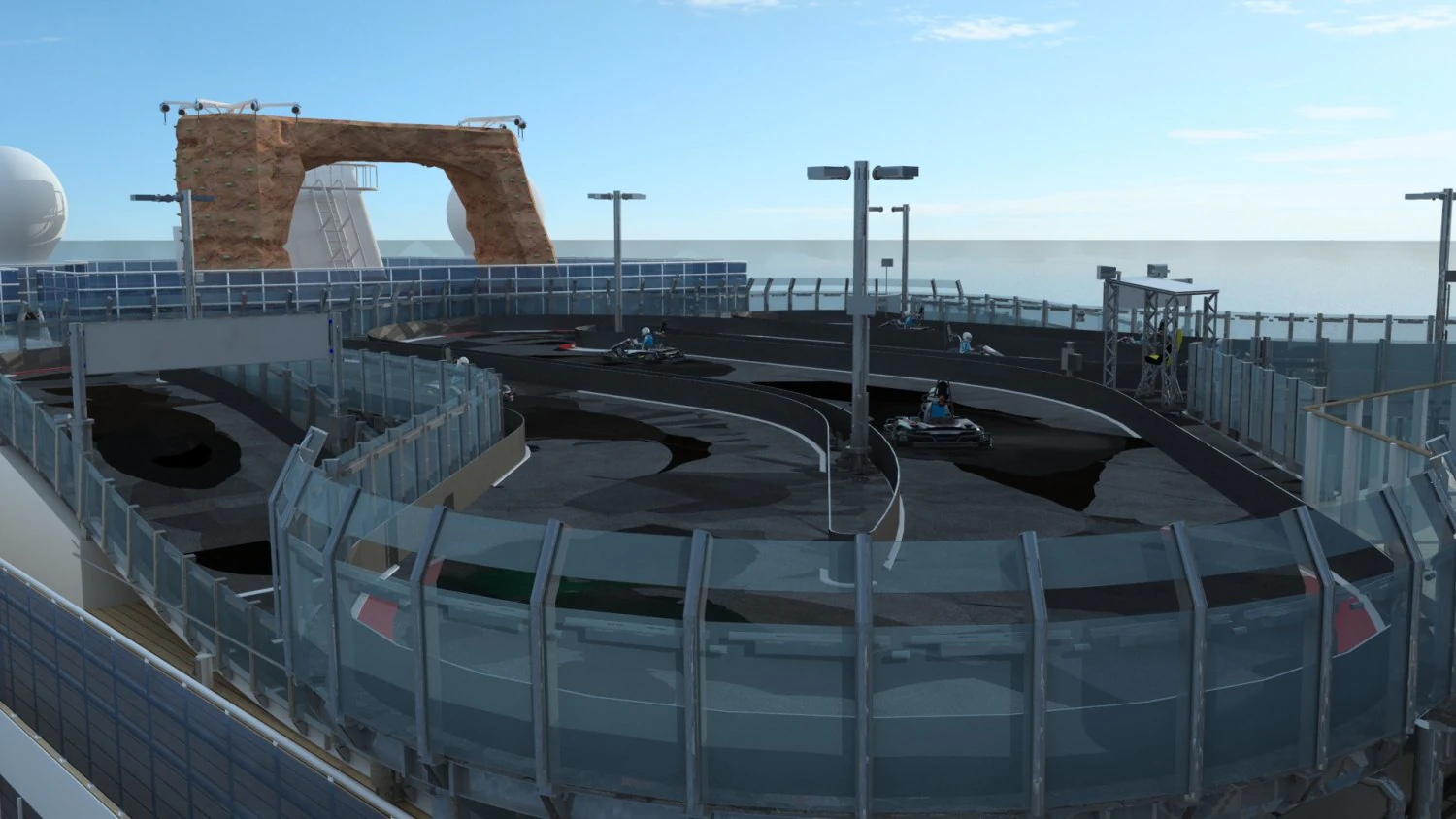 Race track 3D Model .c4d .max .obj .3ds .fbx .stl .blend 