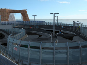 Race track Modelo 3D