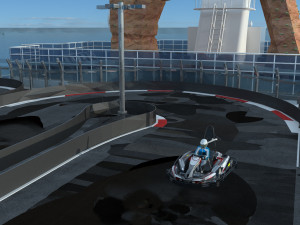 Race track 3D Model