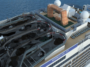 Race track 3D Model