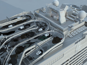 Race track 3D Model