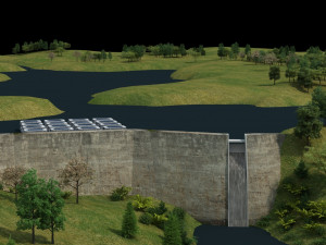 Water supply system 3D Model