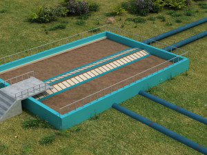 Water supply system Model 3D