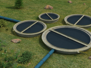 Water supply system Model 3D