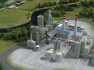 Water supply system Model 3D