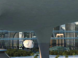 Майбутня будівля 3D Модель