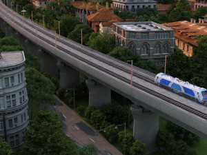 Train 3D Model
