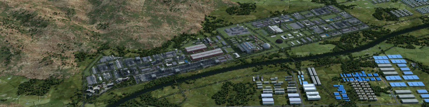 Factory 3D Model .c4d .max .obj .3ds .fbx .stl .blend