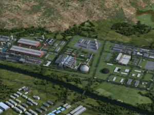 Factory 3D Model