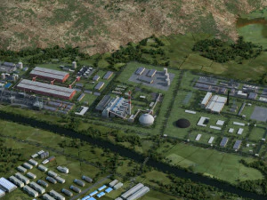 Factory 3D Model