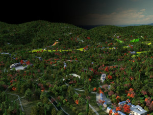 Mountain village Modelo 3D